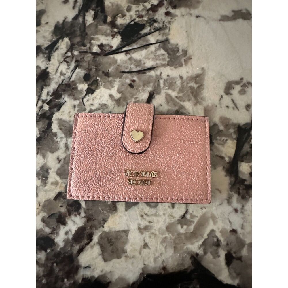 Victoria Secret Rose-Gold Accordion Card Case